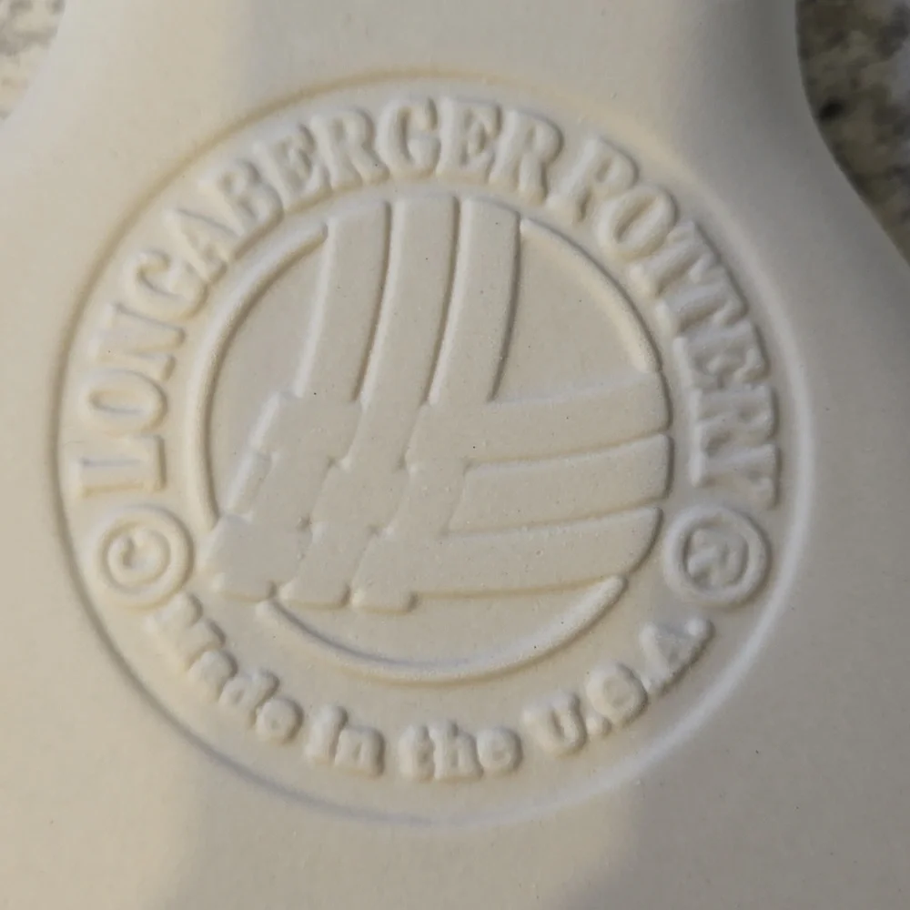 New Longaberger 1997 Snow Friends Series Chilly Pottery Cookie Mold